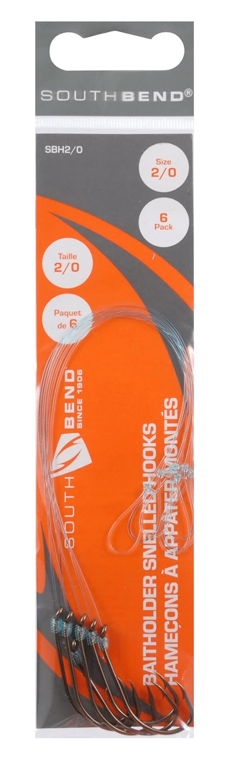 South Bend Baitholder Snelled Hook