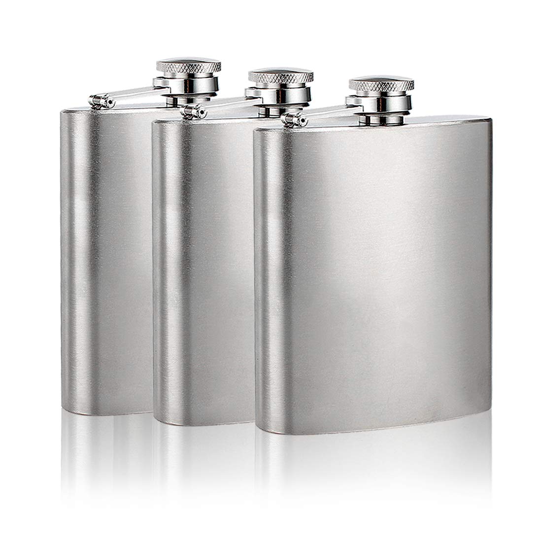 Flasks Home Shenglin 3PCS Hip Pocket Flask for Men Hip Flask Classic