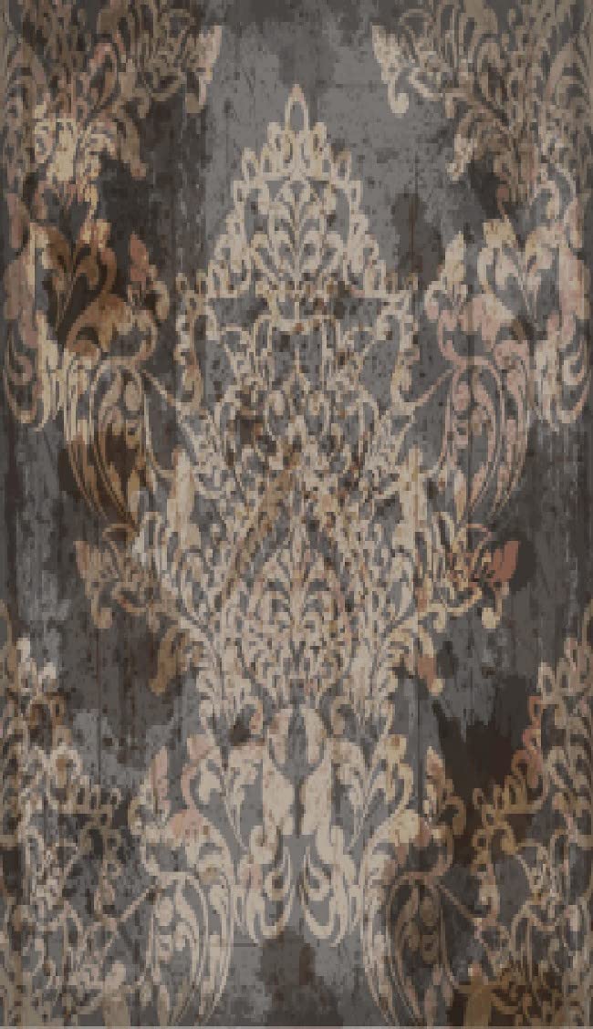 Homemania Printed Rug, 25% Polyester, 75% Cotton, Multicolor