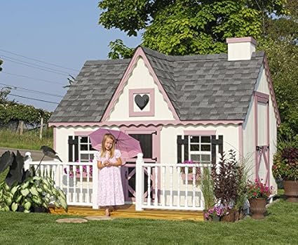 Amazon Com Little Cottage Company Victorian Diy Playhouse Kit 6