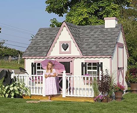 Amazon Com Little Cottage Company Victorian Diy Playhouse Kit 6