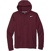 Nike Youth Fleece Pullover Hoodie (Maroon, Small)