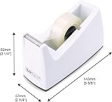Rapesco 1620 Tape Dispenser 300 for Rolls 1 Inch Core Includes 4 Rolls view 6