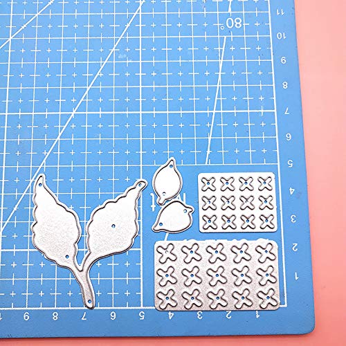 Christmas Stencils DIY Flower Floral Leaves Metal Cutting Dies
