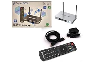 TECHNOLOGICAL MEDICAL STORE Newest Elite Pro + Android Smart TV Box 6k Ultra HD Built-in Voice Control System