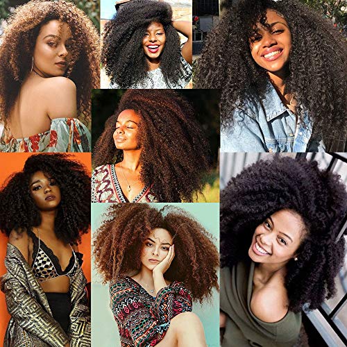 3 Packs Afro Kinky Marley Braids Hair Extensions Twist Crochet