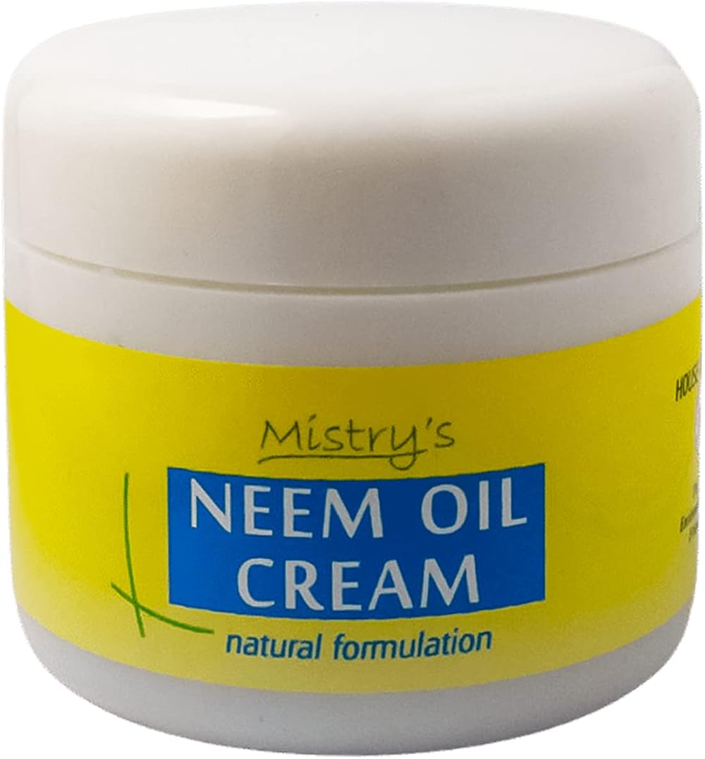 House of Mistry Potenised Neem Oil Cream 50g Vegan Allergy Sensitive Itchy Skin