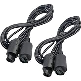 Ssgamer 2X 1.8m/6ft N64 Extension Cables for Nintendo N64 64 Controller(2 Packs)