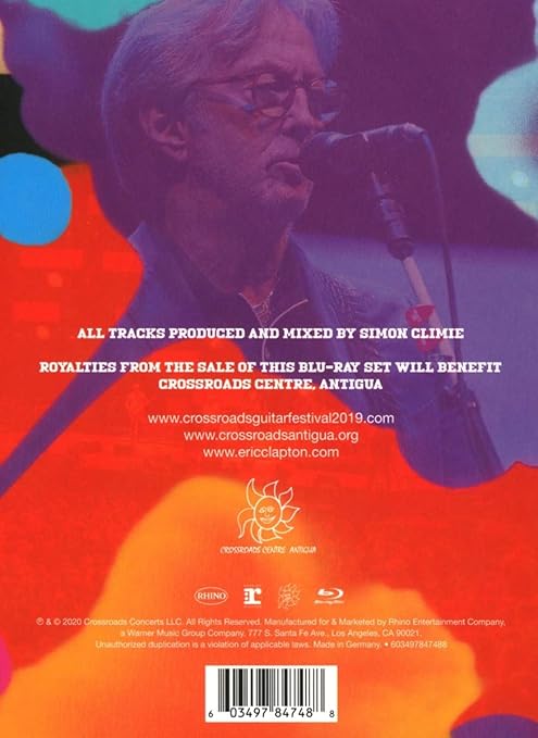 Eric Clapton S Crossroads Guitar Festival 19 Blu Ray Eric Clapton Movies Tv Amazon Com