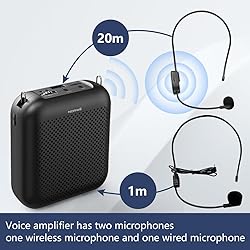 Norwii Voice Amplifier Wireless Microphone