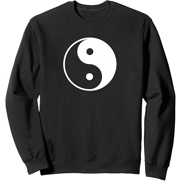 Amazon.com: Yin Yang Long Sleeve T-Shirt : Clothing, Shoes & Jewelry