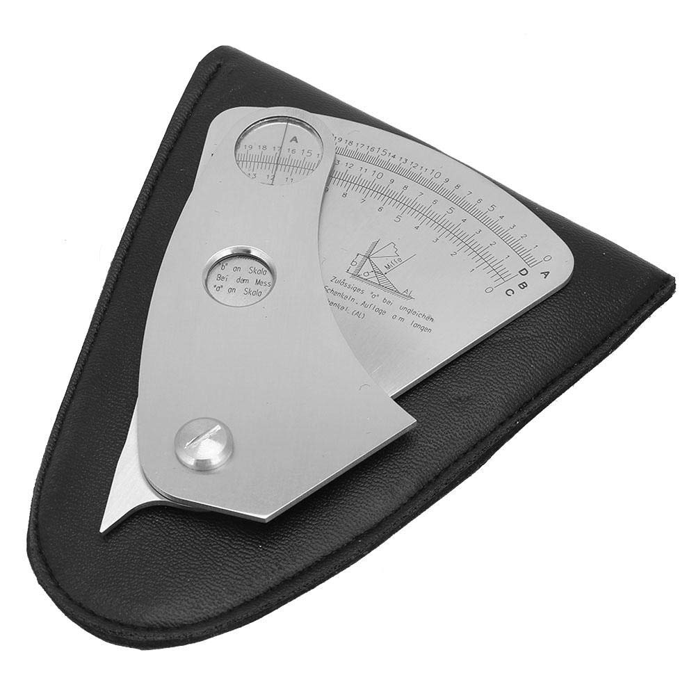 Stainless Steel FanShaped Weld Gauge Welding Inspection Tool for