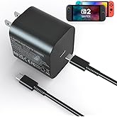 Switch Charger for Nintendo Switch2(2025),60W AC Power Supply Adapter Compatible Switch2/Steam Deck,Fast Charge Support Switc