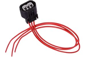 SHIBEIPARTS Camshaft Crankshaft Crank Position Sensor Connector Plug Wire Harness Repair Kit Fit for Honda Civic 2001-2005