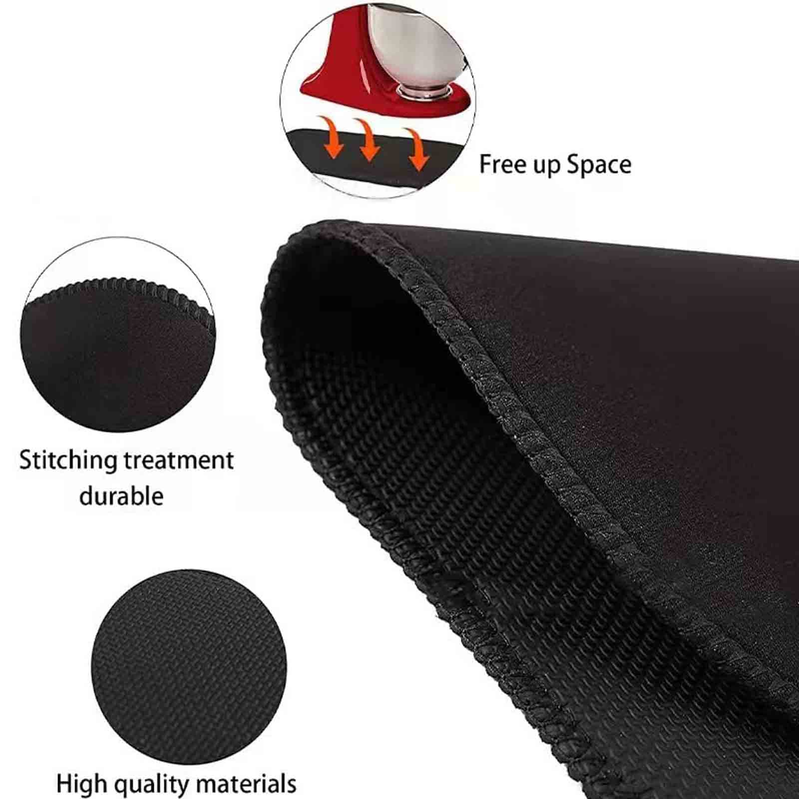 Mixer Mover Sliding Mats for Kitchen aid Stand Mixer Slider Mat Pad Kitchen Appliance Slide Mats Pads Compatible with Kitchen aid 5-8QT Professional Bowl-lift Mixer