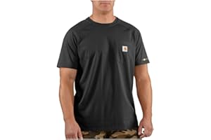 Carhartt Mens Force Relaxed Fit Midweight Short Sleeve Pocket T-Shirt
