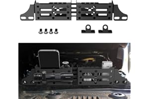 BOFN RACING Car Seat Brackets Storage Basket - Universal Molle Panel Organizer Compatible with Toyota Tacoma 4Runner Lexus GX460/GX470 | Tactical Gear Mounting System & Quick Installation