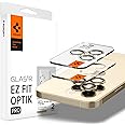 Spigen Camera Lens Screen Protector [GlasTR EZ Fit Optik Pro] Designed for iPhone 14 Pro Max/iPhone 14 Pro [Case Friendly] - Gold [2 Pack]