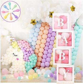 large blocks for baby shower
