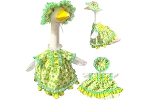Saint Patrick's Day Porch Goose Outfit Sewing Pattern Set - Infant Dress Costume Template for Festive DIY Decor and Holiday P