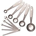 10-Piece Measuring Spoon Set By Chef élite Kitchenwares | Deluxe Stainless Steel Measuring Spoons Utensil Set With Engraved U
