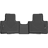 Husky Liners Weatherbeater Floor Mats | Fits 2020-2026 Toyota Highlander | 2nd Row, 1-pc Black - 12791