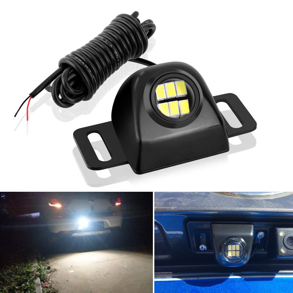 Amazon.com: Auxiliary LED Backup Light, Extremely Bright Backup Lamp Cool  White 6000K Reverse Light, Auto Car Backup Camera illumination Led Light  System ...