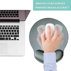 Mouse Pad with Wrist Support, Ergonomic Mouse Pad