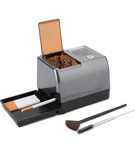 Amazon.com: Electric Cigarette Rolling Machine, 8.0 Fully Automatic  Cigarette Rolling Machine with Cigarette Case, Indicator Light Showing  Working Status, Ideal Gift for Husband and Father : Health & Household
