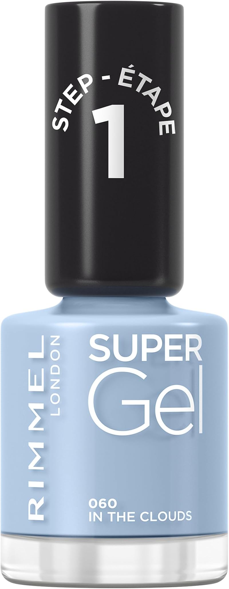 Rimmel London Super Gel Nail Polish 060 In The Clouds 12 ml