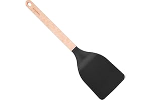 EPICUREAN Gourmet Series Lrg Nylon Turner-Natural Handle with Black Head
