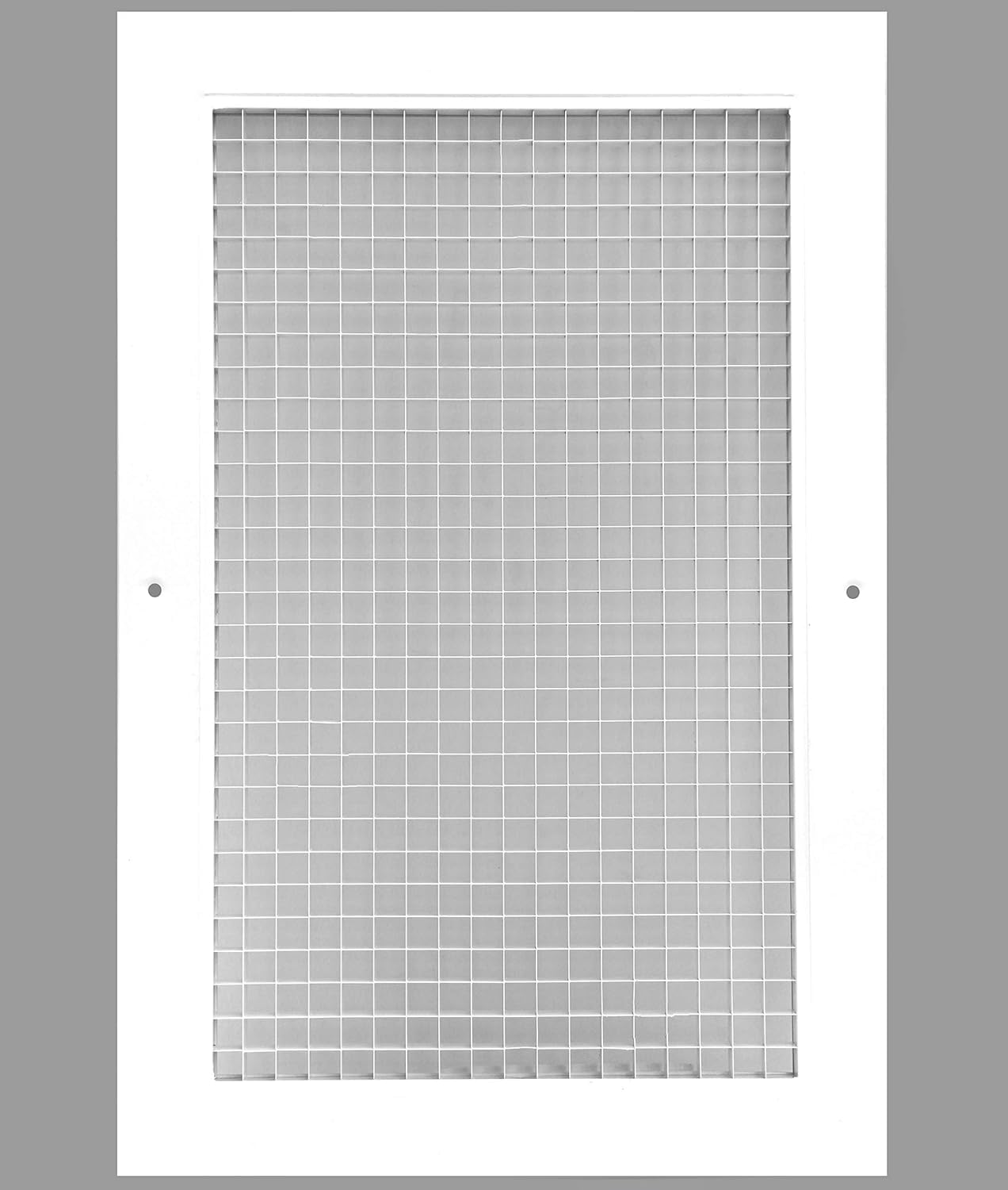 Photo 1 of HVAC Premium 10'' x 16'' or 16'' x 10'' Cube Core Eggcrate Return Air Grille - Aluminum Rust Proof - HVAC Vent Duct Cover - White [Outer Dimensions: 11.75 X 17.75]