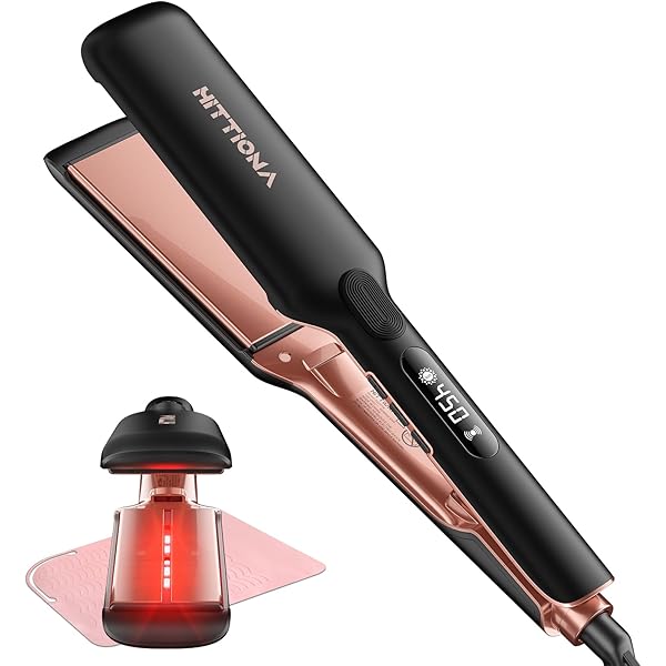 Amazon.com: YA-MAN Spa Styler Straight+Wave Flat Iron Hair