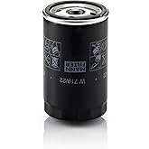 Mann Filter W 719/22 Spin-On Oil Filter Replacement Compatible With Porsche 944 (1983-1991), 911 3.3L Turbo (1991-1994), 968 (1992-1995), 924 (1987-1988)