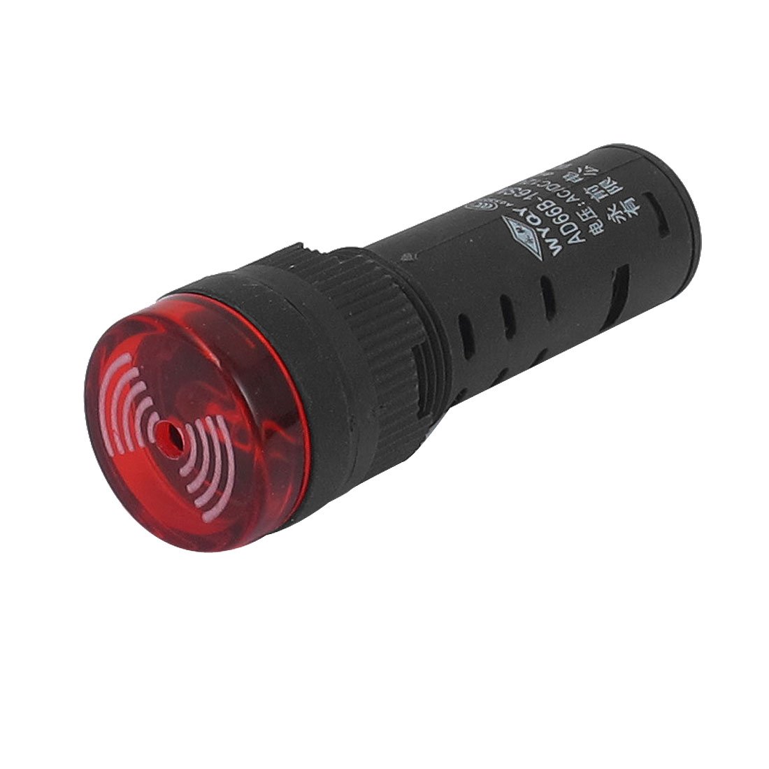 sourcingmap AC/DC 12V Red LED Alarm Flashing Buzzer Pilot Panel Signal