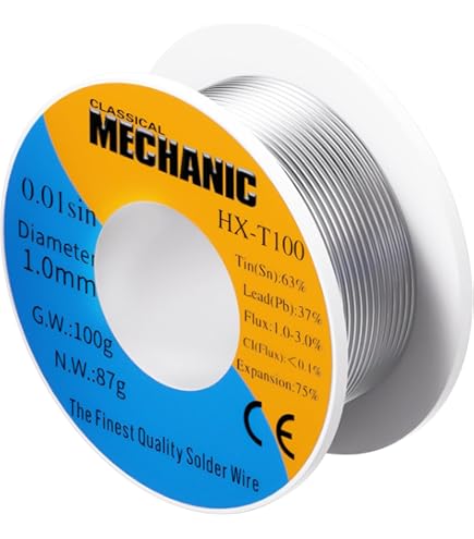 63/37 Tin Lead Rosin Core Solder Wire for Electrical Soldering