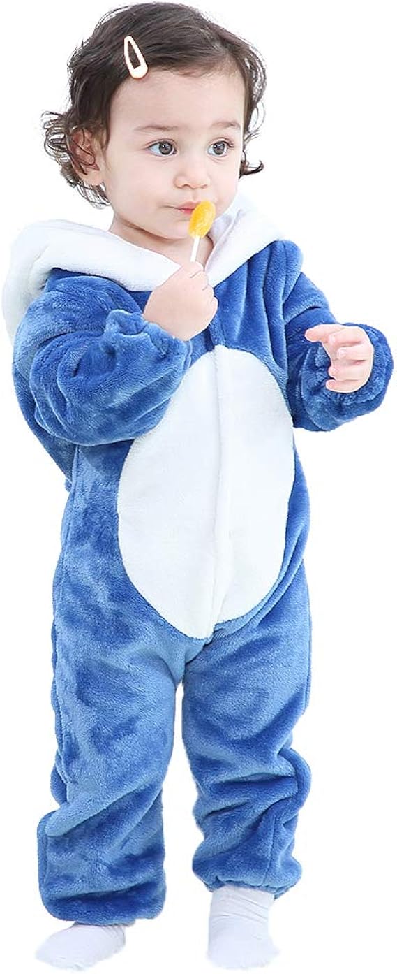 Amazon Co Jp 子供の動物服 男の子 女の子 ベビー 着ぐるみ ロンパース かわいい キッズ コスチューム 服 ファッション小物