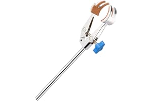 Stonylab 4 Prong Adjust Swivel Clamp, Sturdy Multipurpose Lab Clamp Extension with 100 mm Max Opening