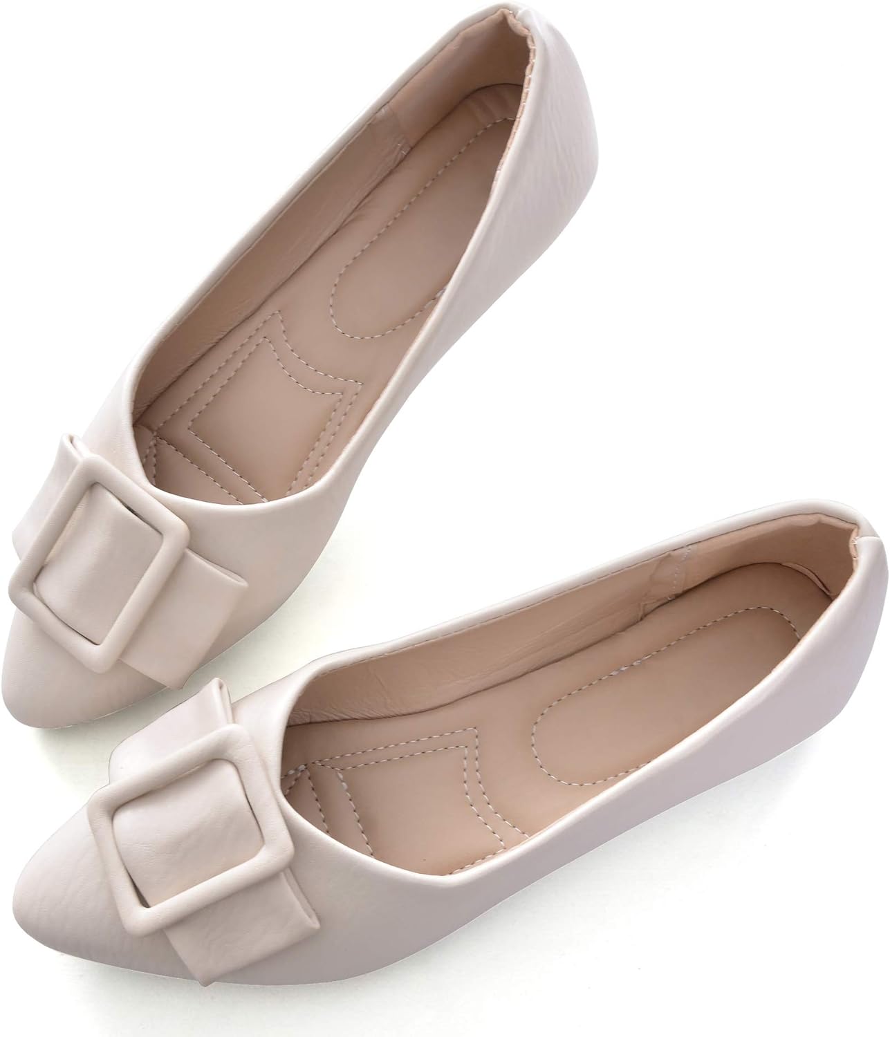 soft leather pointed toe flats