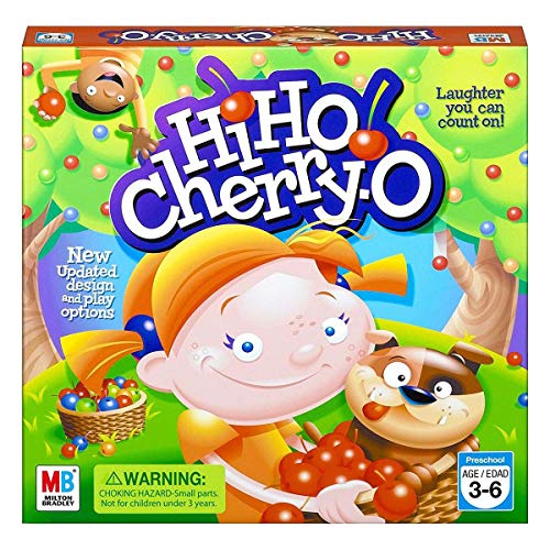 Hasbro Hi Ho! CherryO Board Game for 2 to 4 Players Kids Ages 3 and Up