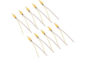 LED Flame Effect Candle Lights For 3V–5V Batteries, Flickering Decorative Party Bulbs With Plastic Housing, DIY Birthday & Ce