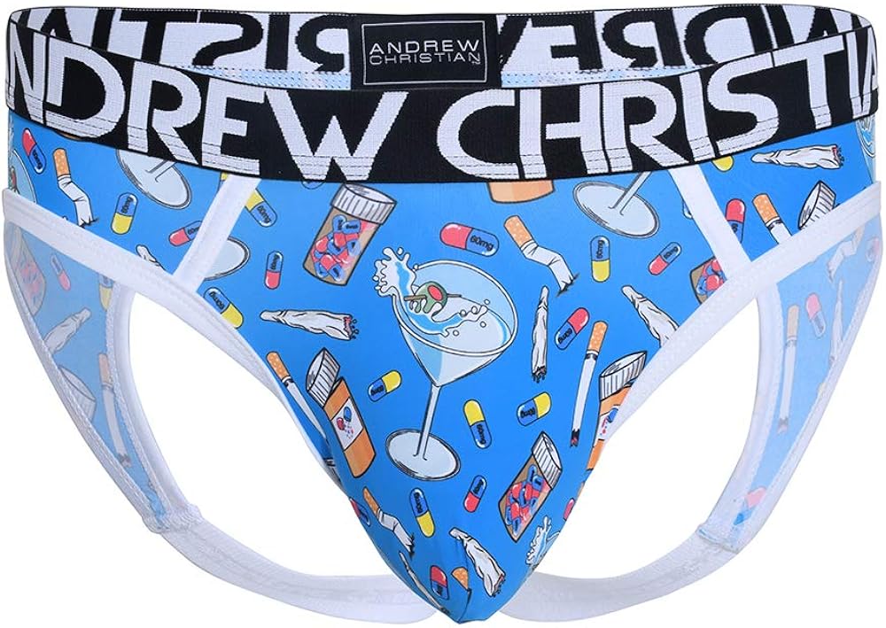 Andrew Christian Sexy Mens Underwear Rehab Print Locker