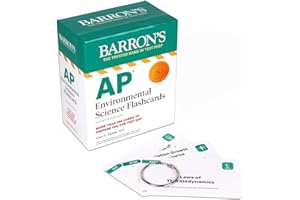 AP Environmental Science Flashcards, Fourth Edition: Up-to-Date Review + Sorting Ring for Custom Study