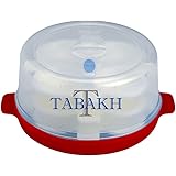 Tabakh Prime 3-Rack Microwave Idly Maker, Makes 12 Idlis (Color may vary)