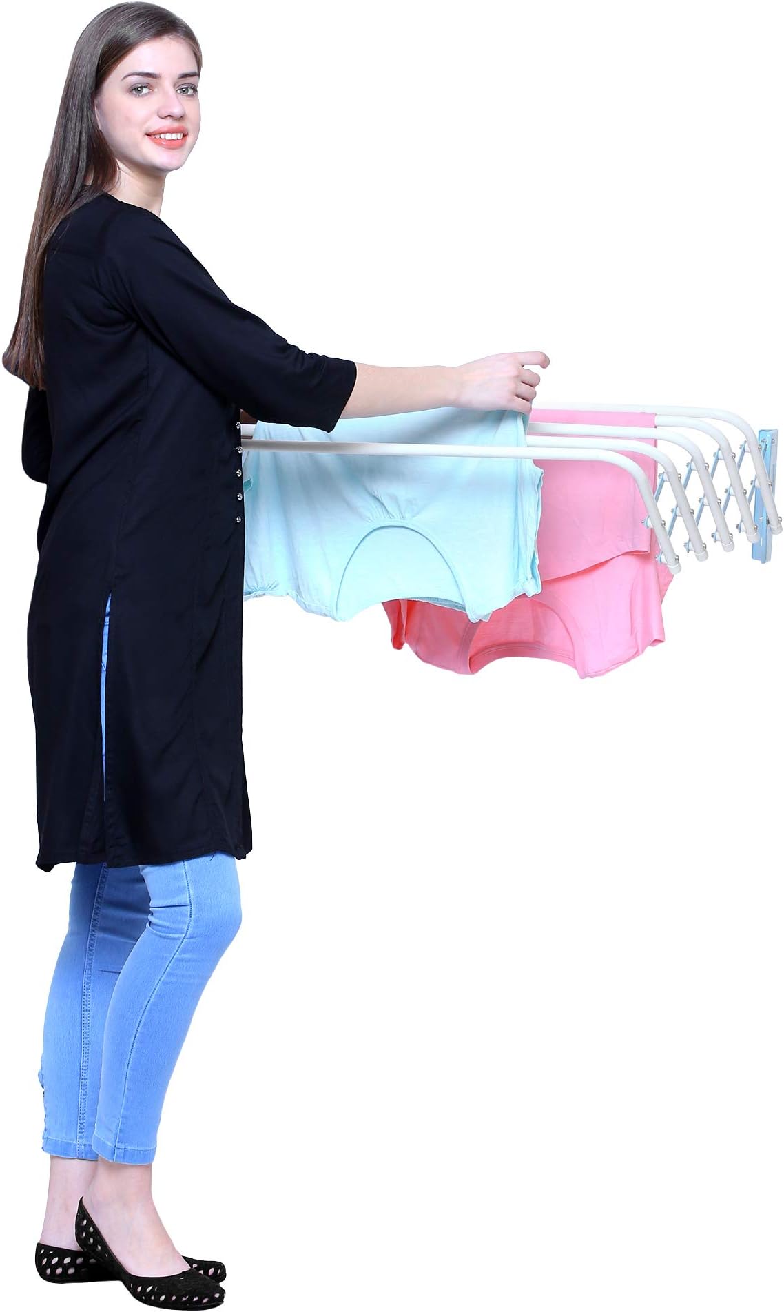 Parasnath Rain-Bow Wall Mounted Cloth Dryer (3 metre) Made in India