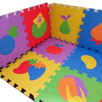 Amazon Com Cartoon Foam Jigsaw Puzzle Floor Play Mat Baby
