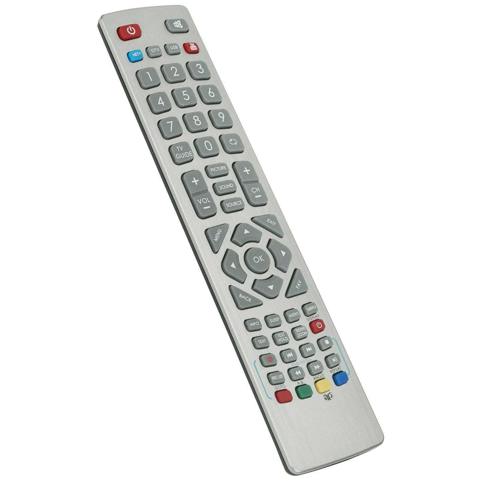 SHWRMC0102 Replacement Remote Control fit for Sharpp TV LC-32CFE6131K LC-32CHE6131K LC-40CFE6131K LC-43CFE6131K LC-49CFE6031K LC-49CFE6032K LC-50CFE6131K