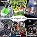 FLY2SKY Tent Lamp Portable LED Tent Light 4 Packs Hurricane Emergency Lights Camping Light Bulbs Camping Tent Lantern Bulb Camping Equipment for Camping Hiking Backpacking Fishing, Battery Powered