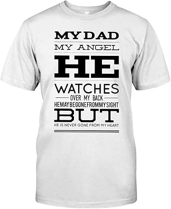 my dad is my angel shirt