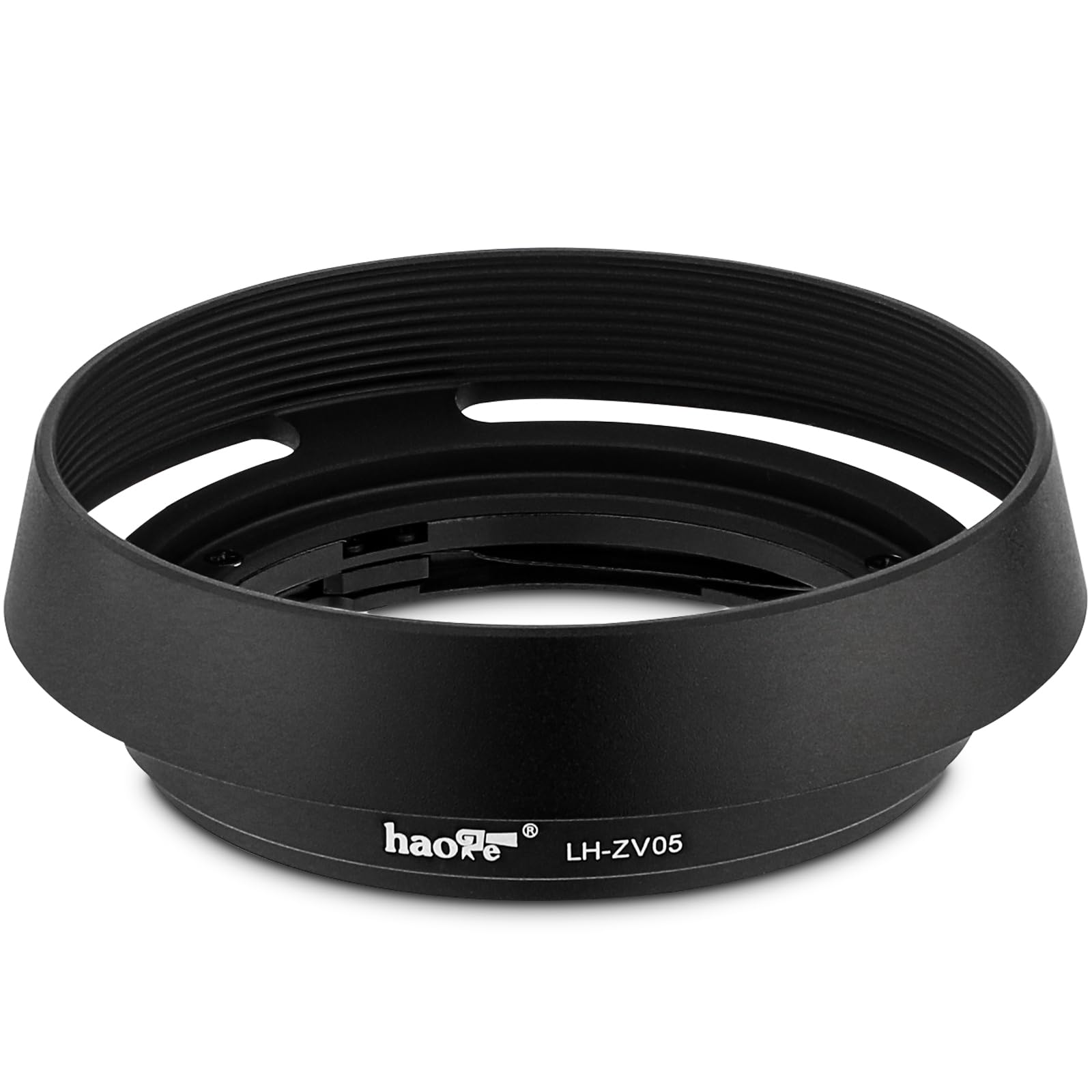 Haoge LH-ZV05 Bayonet Round Lens Hood for Carl Zeiss Biogon T 2/35 35mm f2 ZM, C Biogon T 2.8/35 35mm f2.8 ZM, Planar T 2/50 50mm f2 ZM; Voigtlander NOKTON Classic 35mm f1.4 VM, 40mm f1.4 VM as LH-6